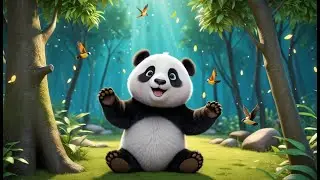 Panda Bear, Panda Bear, Twirl Around! | Fun Panda Dance Song  Toddlers | Cute Animal Nursery Rhyme