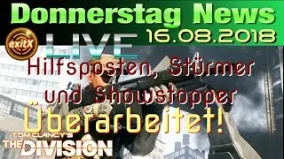 The Division News Deutsch | Update 1.8.3 | St&uuml;rmer, Hilfsposten &Auml;nderung | Showstopper Fix | exitX