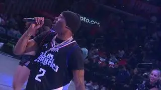 Kalan FrFr's Epic Halftime Show at LA Clippers Game!
