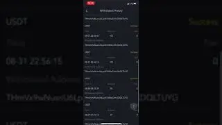USDT FXTM PROOF OF WITHDRAWAL