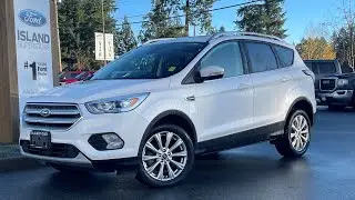 2018 Ford Escape Titanium + NAV, Moonroof, Reverse Camera Review | Island Ford