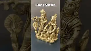 Beautiful Radha Krishna Brass Idol For Your Home Decor | Radha Krishna Idols | #short #shorts