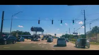 [4k] Автомобильный тур по Орландо, Флорида | S.R. 50 W/Hiawassee Rd