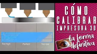 CÓMO CALIBRAR 🔧 tu impresora 3D  ✅METODO INFALIBLE ✅