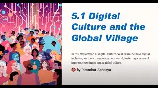 5 1 Digital Culture and the Global Village
