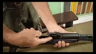 Будова АК-74! Вивчаємо автомат калаш!!!