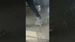 DIY Concrete Spike Shoes : A Costly Mistake in Floor Finishing