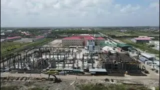 Luxury hotel construction at Guyana South America 