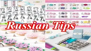 Unboxing My 1st Russian Piping Tips Kit - Russian Cake Decorating Icing Tips