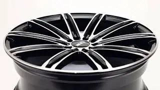 NS Wheels - NS1601 Gloss Black Machined face