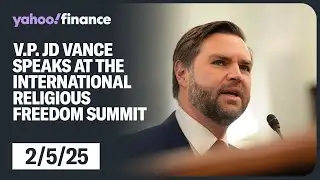 LIVE: Vice President JD Vance speaks at the International Religious Freedom Summit