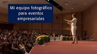 Equipo fotogr&aacute;fico para eventos empresariales