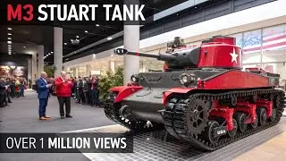 2026 M3 Stuart Light Tank FULL UPDATE 🇺🇸 | Red & Black Modern Restoration Explained