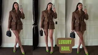 LUXURY HAUL ♡ AMINA MUADDI, JACQUEMUS, KHAITE, MARGIELA