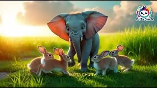 Little Rabbit and Big Elephant | Tamil Kids Song | Friendship Moral Story 🐰🐘