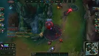 Rengar got one shot by morgana !