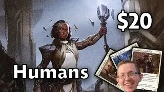 Indestructible 10/8 for 1 mana! - $20 MTG Deck - Humans - 60 Card MTG