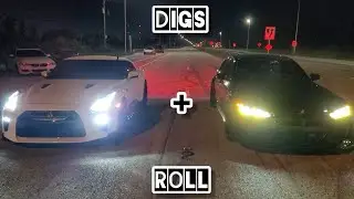 2023 BMW M3 Competition Bolt Ons E40 vs 2023 Nissan GT-R Hybrid Turbos E85 ( Digs + Roll )