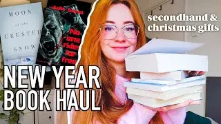 New Year Book Haul | Thrifted & Gifted (Horror) Books