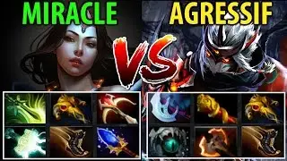 Miracle- [Mirana] vs Agressif [Juggernaut] Dota2 Liquid vs VGJ- What A Game