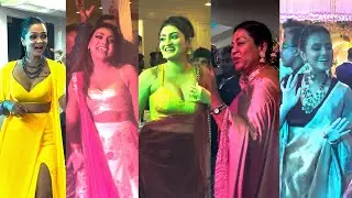 මෙන්න මෙව්වනේ ඩාන්ස්.. මාධවීගේ වෙඩින් එකේදී කලාතරු එකතු වෙලා නටපු හැටි..😯