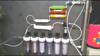 MESIN RO RAKITAN 17 STEPS - PENJERNIH AIR MINUM - DIY RO - MESIN AIR MINUM ISI ULANG RUMAHAN