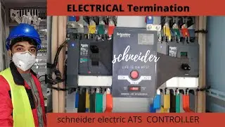 how to Escalator elevator  A to Z Power termination  ATS dual power controller