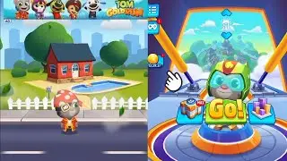 Talking Tom Gold Run Captain Tom Vs Talking Tom Hero Dash Super Trooper Tom Gameplay 