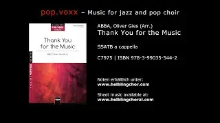 ABBA / Oliver Gies (Arr.) - Thank You for the Music