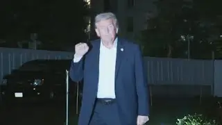 Trump returns to U.S. after mideast trip