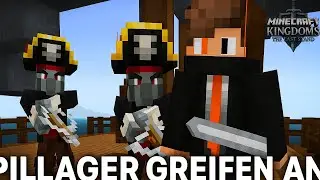 Pillager-Angriff auf dem Piratenschiff! ⚓🔥 | Minecraft Kingdoms: The Last Stand F02
