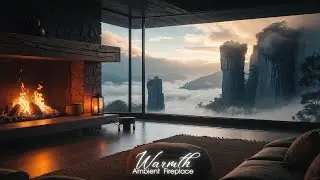 Cozy Fireplace Crackling LIVE 24/7 🔥 | Fire Sounds for Sleep, Relaxation & Calm Nights