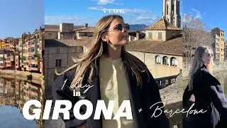 Day Trip to GIRONA! | BEST things to see, WEDDING choices + BEST Cafe in BARCELONA