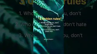 Rules Off Life..!! 😔&hearts;️🥀#Accept The Rules Move On# 🥰☺️