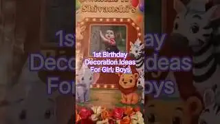 1st Birthday Theme for Girls 2026 🌸 Girl's 1st Birthday Magic! Our Little 'Wild One' turns 1!