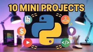 100 Python Project | Final 5 Smart Python Projects for Beginners 🧠 | Boost Your Logic in Python