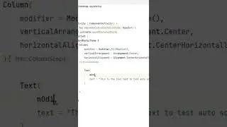 Auto Scroll Text View / Marquee Effect in Jetpeck Compose | Android Studio