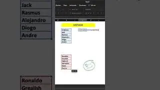 H Stack in Excel