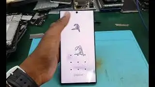 📲SAMSUNG GALAXY NOTE 10PLUS📲 GREEN FLEX REPLACEMENT 📲 CELL METRO 📲