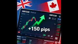 GBP/CAD trade +150 pips  #trading #mindset  #forex #trader #traders #riskmanagement