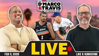 Wemby Takes Over In LA👽 Luka Return Vs Mavs?🤔 Dodgers Re-Signing - D'Marco & Travis