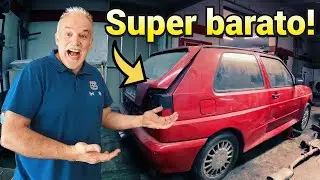 Encontrei um Golf Rallye abandonado numa oficina&hellip; E ele est&aacute; &agrave; venda! | Barn Find