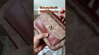 Unboxing Coach's Willow camera bag in Signature canvas ~ Haus of Bags by Isabel