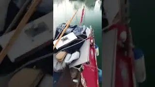 Clearing the decks #sailing #boat #mindset #adventure