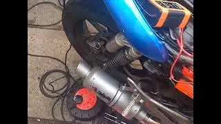 2019 lexmoto isca standard exhaust vs lextek gp1 stubby race can