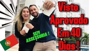 🇵🇹VISTO DE PROCURA DE TRABALHO EM PORTUGAL APROVADO!!✅😱 - SEM ASSESSORIA‼️🇵🇹  #portugal #visto #Deus