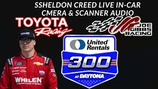 🔴LIVE! Sheldon Creed In-car camera | #UnitedRentals300 | #NASCARonFS1 | #NASCARXfinitySeries
