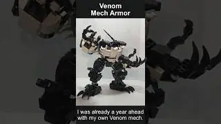 I built a bigger and better #Venom mech armor #LEGOMarvel #WeAreVenom