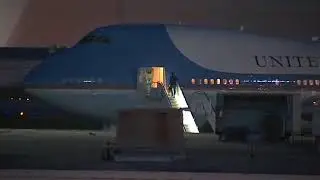 Trump departs Tulsa on Air Force 1 following MAGA rally