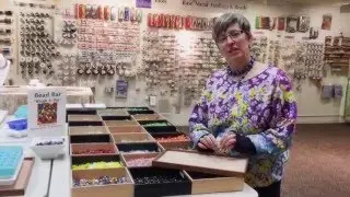 Bead Bar at Harlequin Beads & Jewelry